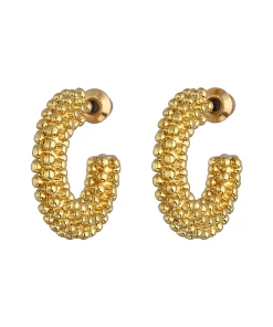 Accessories Creolen Vergoldet Von Angelina Pannek