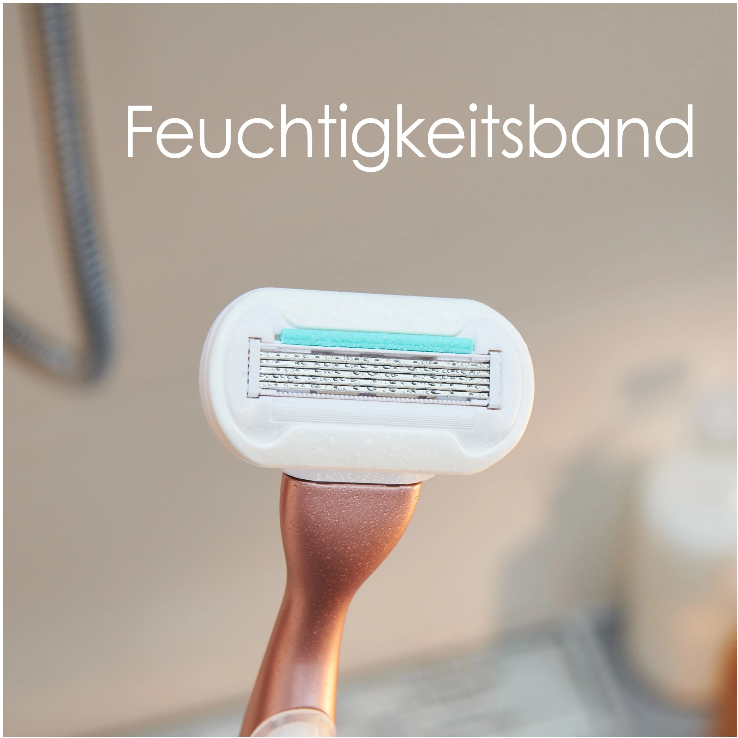 Gillette Venus Rasierer Deluxe Smooth Sensitive Rosegold Mit 3 Klingen 5 Gillette Venus Rasierer Deluxe Smooth Sensitive Rosegold Mit 3 Klingen – Bild 5