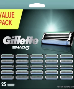 Gillette® Mach3 Rasierklingen Value Pack