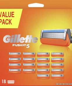 der Ankunftsshop 18 Gillette® Fusion5 Rasierklingen Value Pack