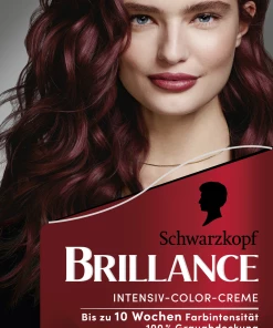 Schwarzkopf Brillance Intensiv-Color-Creme 876 Edel-Mahagoni