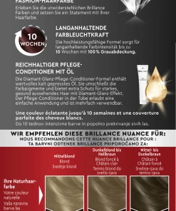 Schwarzkopf Brillance Intensiv-Color-Creme 876 Edel-Mahagoni 9 Schwarzkopf Brillance Intensiv-Color-Creme 876 Edel-Mahagoni -der Ankunftsshop MAM 10358423 SHOP IMAGE 1.4