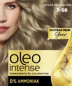 Syoss Professional Performance Oleo Intense Permanente Öl-Coloration 7-58 Kühles Beige-Blond