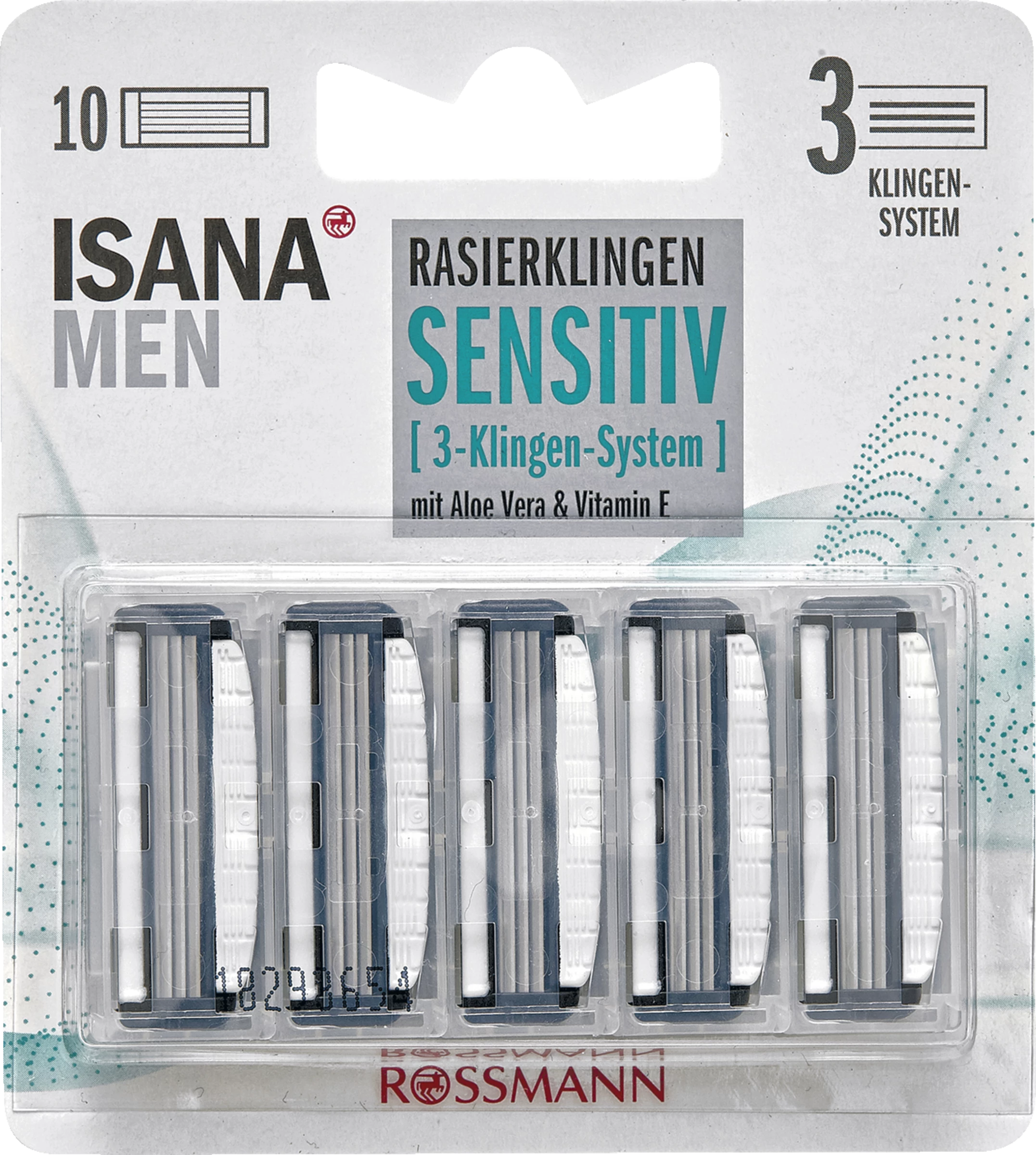 ISANA MEN Sensitiv Rasierklingen 1 ISANA MEN Sensitiv Rasierklingen