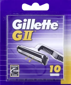 Gillette® Rasierklingen GII Doppelklingen 10-tlg.