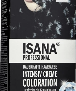 ISANA PROFESSIONAL Intensiv Creme Coloration 28 Blauschwarz