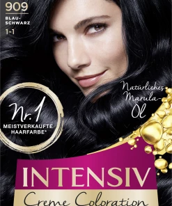 Poly Palette Intensiv Creme Coloration 909 Blau-Schwarz