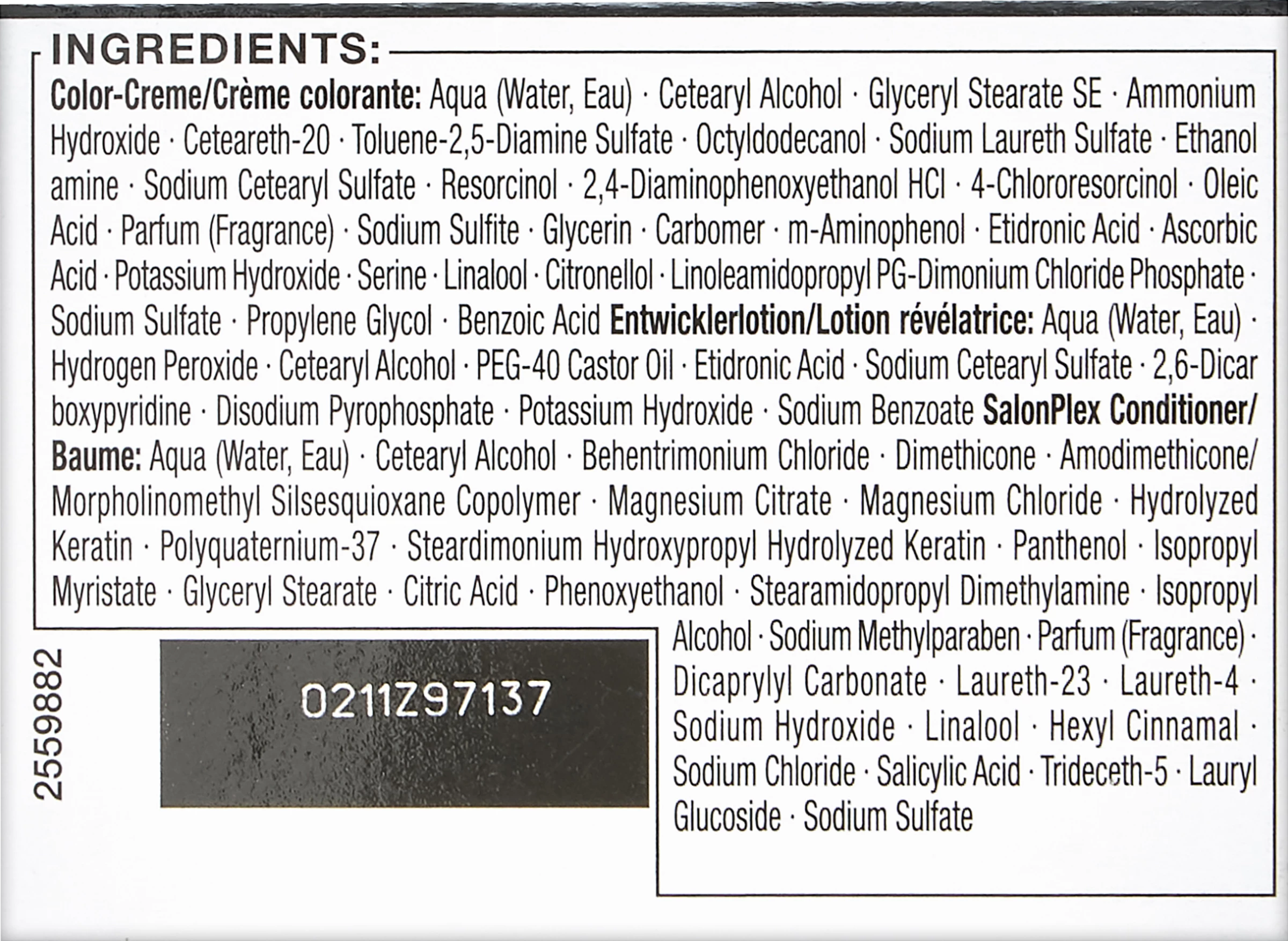 Syoss Professional Performance Permanente Coloration 1_1 Schwarz 6 Syoss Professional Performance Permanente Coloration 1_1 Schwarz – Bild 6