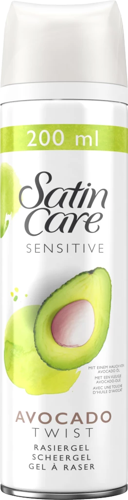 Gillette® Satin Care Rasiergel Avocado 1 Gillette® Satin Care Rasiergel Avocado