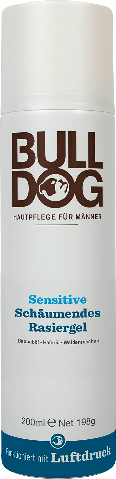 BULLDOG Sensitive Schäumendes Rasiergel 1 BULLDOG Sensitive Schäumendes Rasiergel