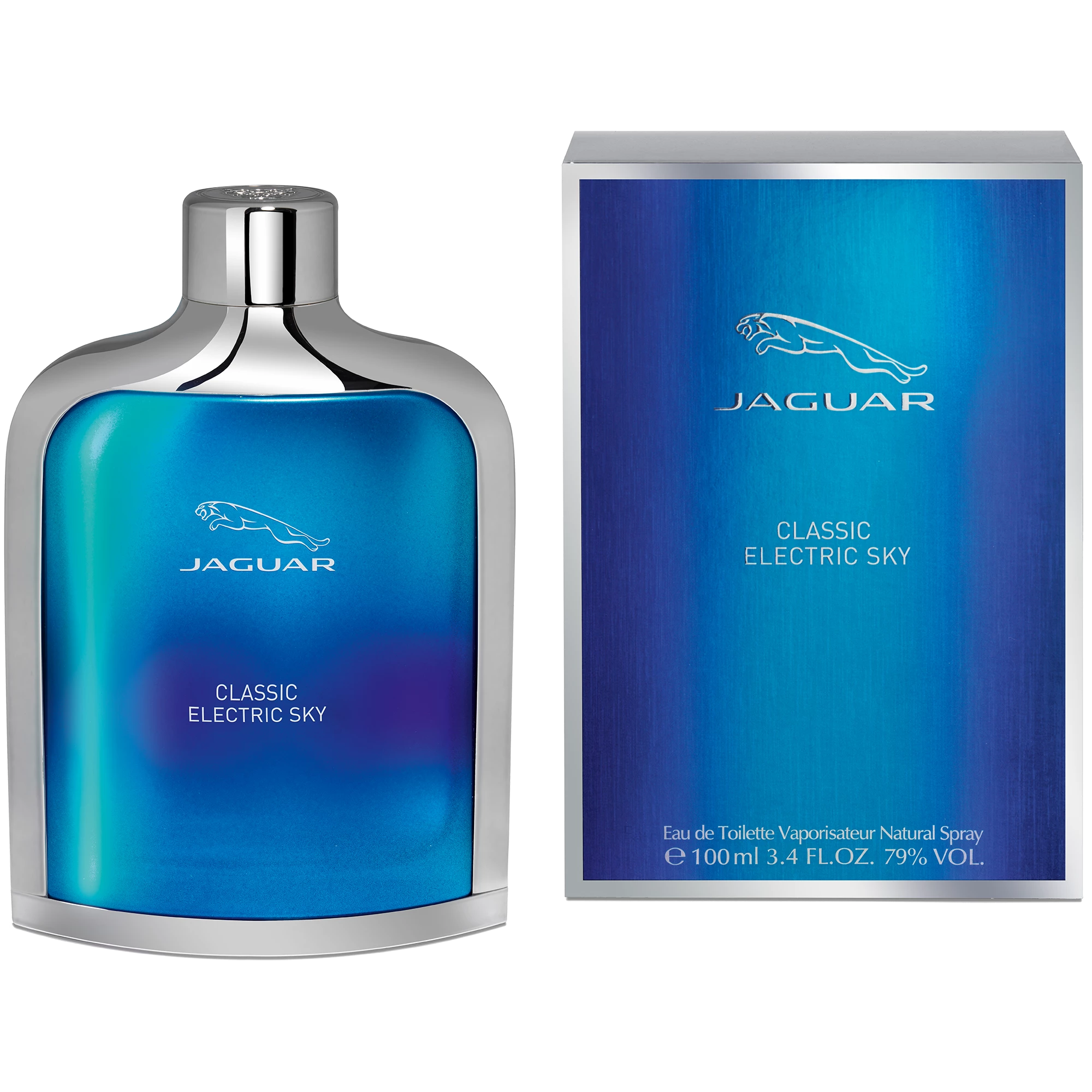 Jaguar Classic Electric Sky, EdT 100 Ml 3 Jaguar Classic Electric Sky, EdT 100 Ml – Bild 3