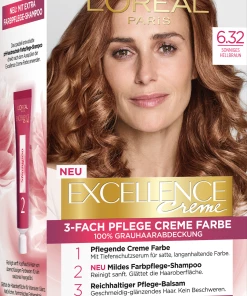 L’Oréal Paris Excellence Crème 6.32 Sonniges Hellbraun