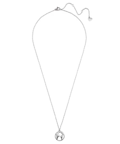 Accessories Halskette Aus Edelstahl Mit Cut-Out-Anhänger