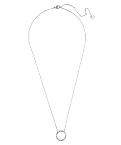 Accessories Halskette Aus Edelstahl Mit Ring-Anhänger