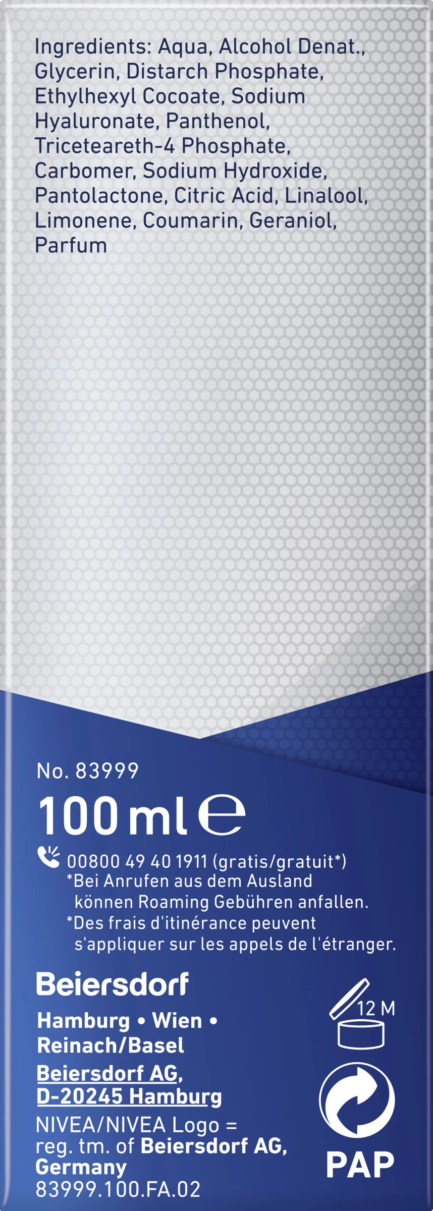 NIVEA MEN Anti-Age Hyaluron After Shave Balsam 2 NIVEA MEN Anti-Age Hyaluron After Shave Balsam – Bild 2