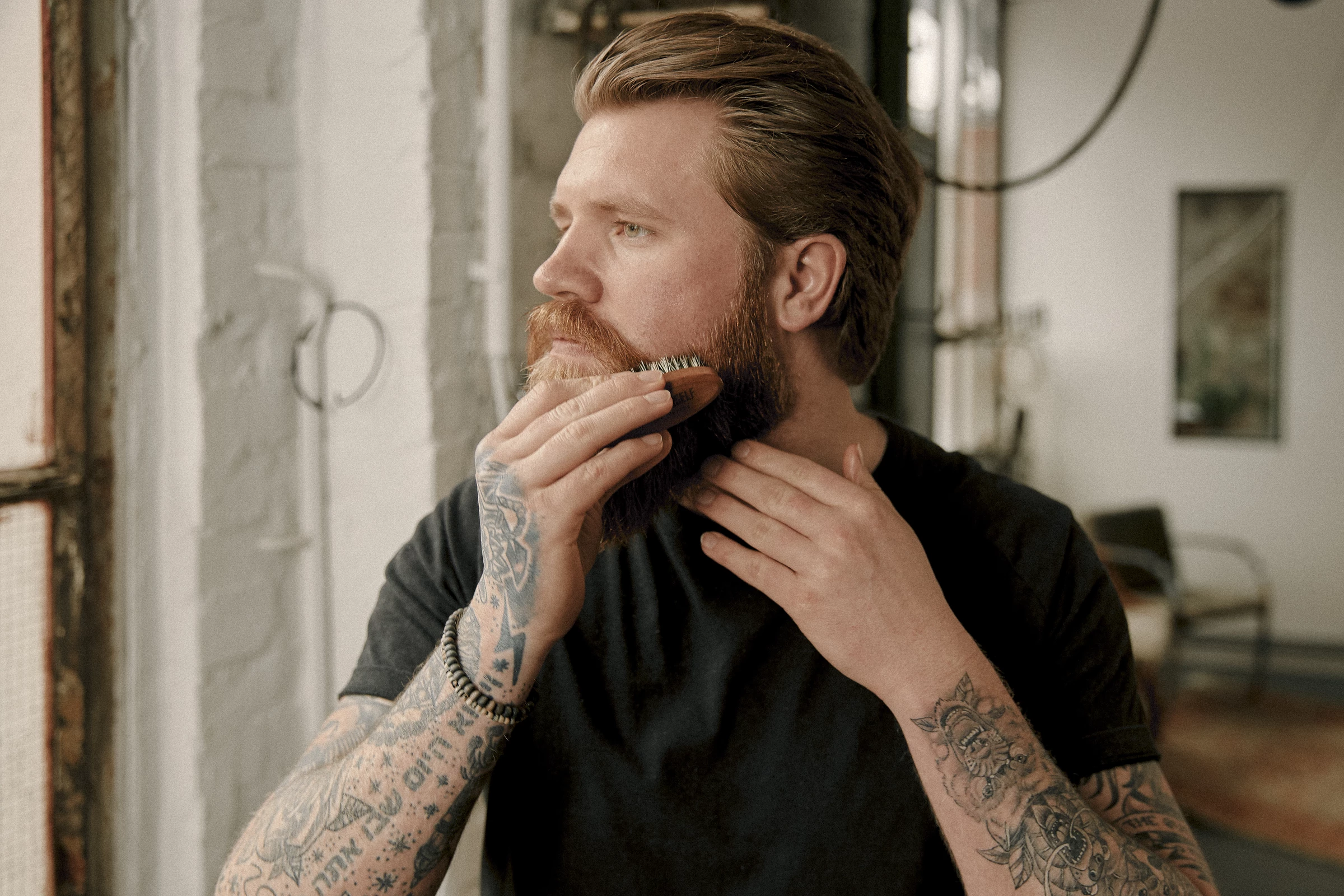 Brooklyn Soap Company Bartbürste 4 Brooklyn Soap Company Bartbürste – Bild 4