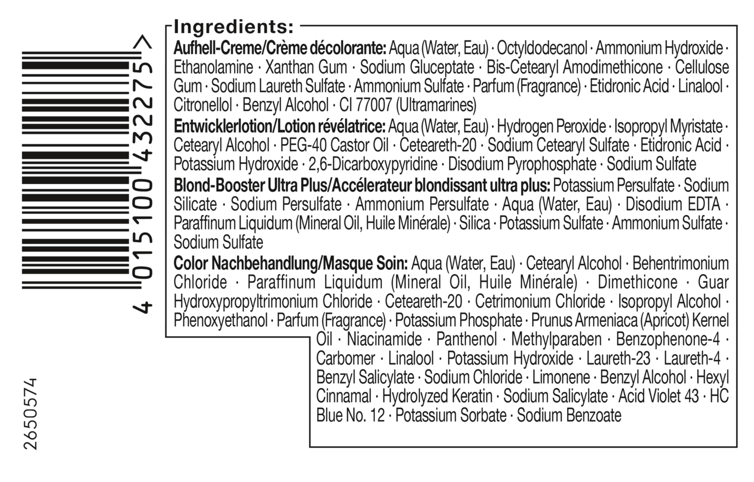 Schwarzkopf Blonde Ultra Aufheller L1++ 5 Schwarzkopf Blonde Ultra Aufheller L1++ – Bild 5