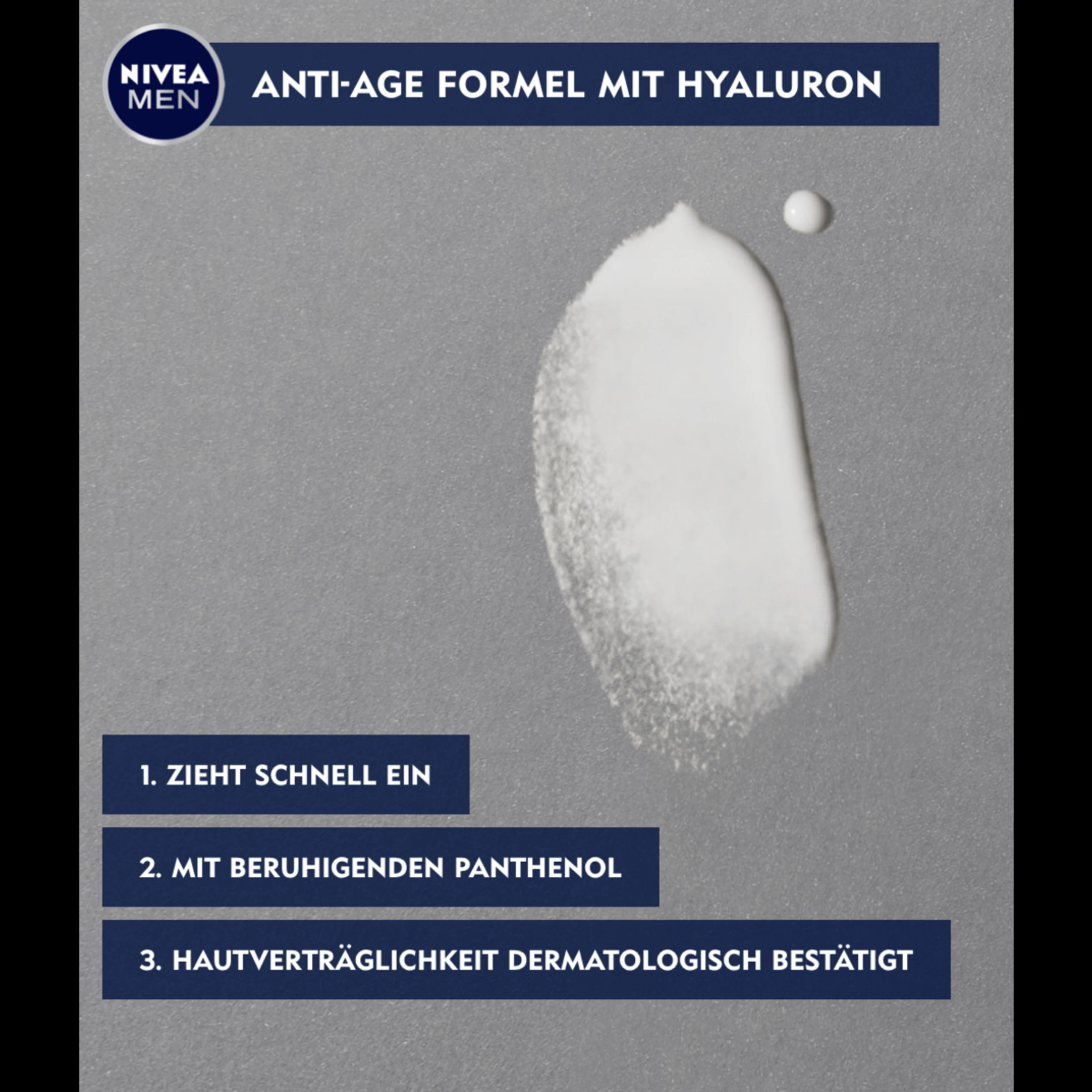 NIVEA MEN Anti-Age Hyaluron After Shave Balsam 5 NIVEA MEN Anti-Age Hyaluron After Shave Balsam – Bild 5