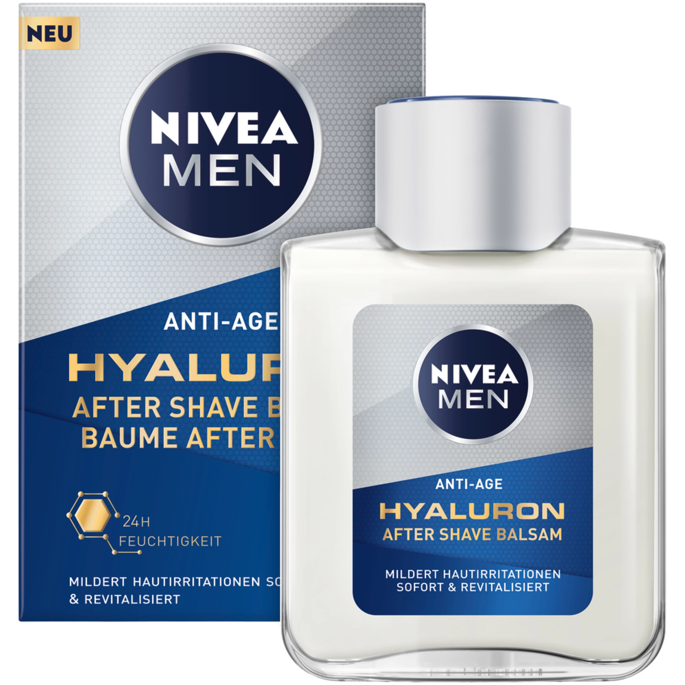 NIVEA MEN Anti-Age Hyaluron After Shave Balsam 1 NIVEA MEN Anti-Age Hyaluron After Shave Balsam
