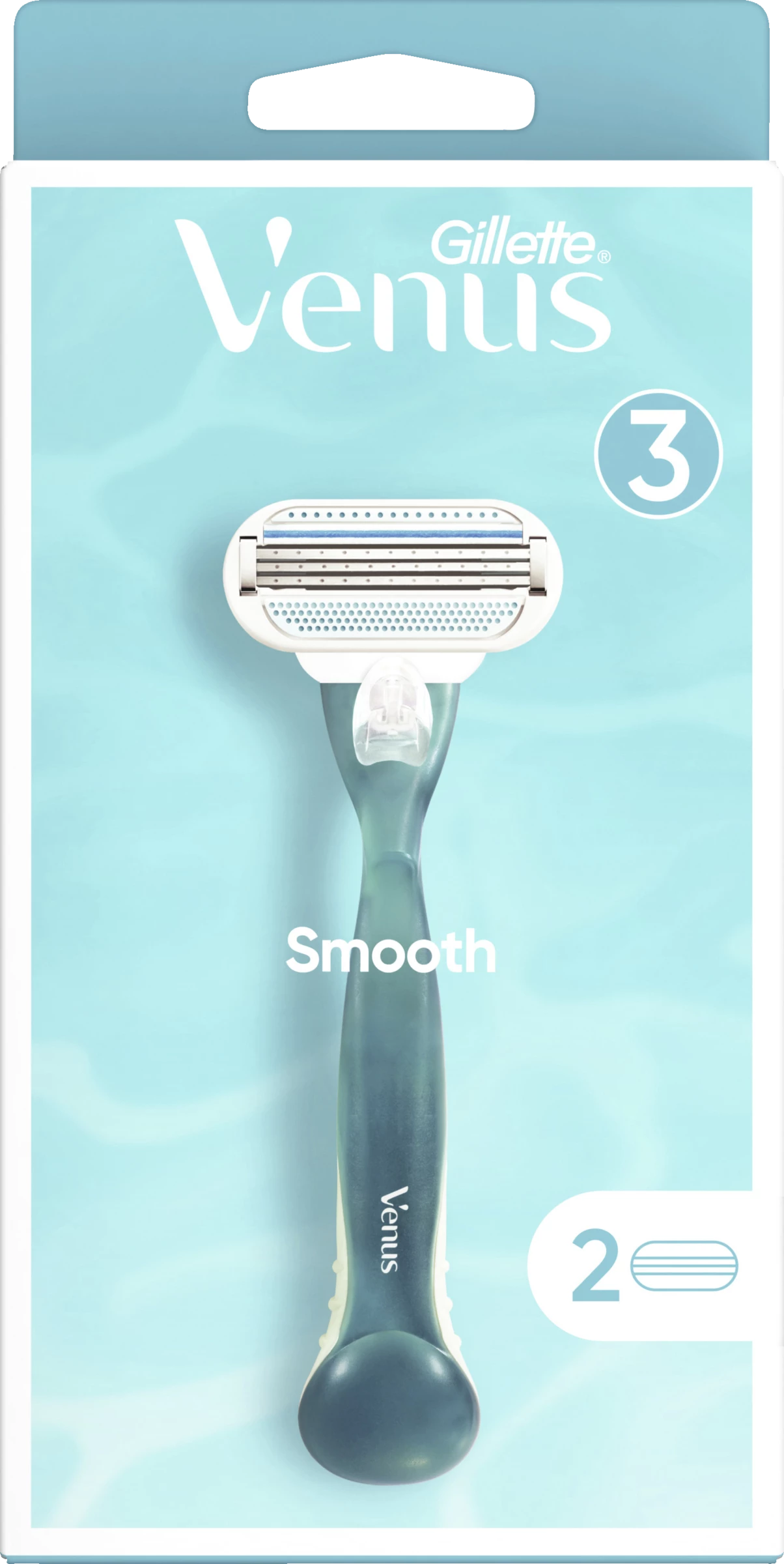 Gillette Venus Rasierer Smooth Mit 2 Klingen 1 Gillette Venus Rasierer Smooth Mit 2 Klingen