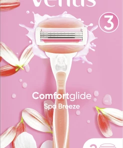 Gillette Venus Rasierer Comfortglide Spa Breeze Mit 2 Klingen
