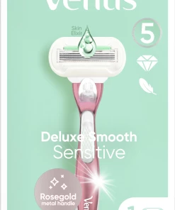 Gillette Venus Rasierer Deluxe Smooth Sensitive Rosegold Mit 1 Klinge