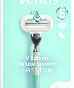 Gillette Venus V Edition Deluxe Smooth Sensitive Rasierer Mit 1 Klinge
