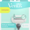 Gillette Venus V Edition Deluxe Smooth Sensitive Rasierklingen Vorteilspack