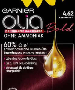 Garnier Olia Dauerhafte Haarfarbe 4.62 Kaschmirrot