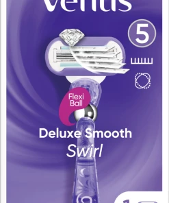Gillette Venus Deluxe Smooth Swirl Rasierer Mit 1 Klinge