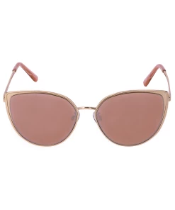 Accessories Sonnenbrille Im Cateye-Stil Goldfarbener Rahmen