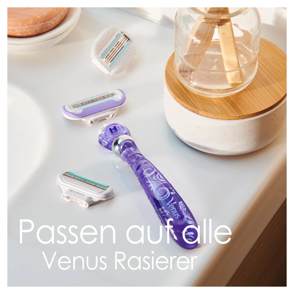Gillette Venus Deluxe Smooth Swirl Rasierer Mit 1 Klinge 4 Gillette Venus Deluxe Smooth Swirl Rasierer Mit 1 Klinge – Bild 4