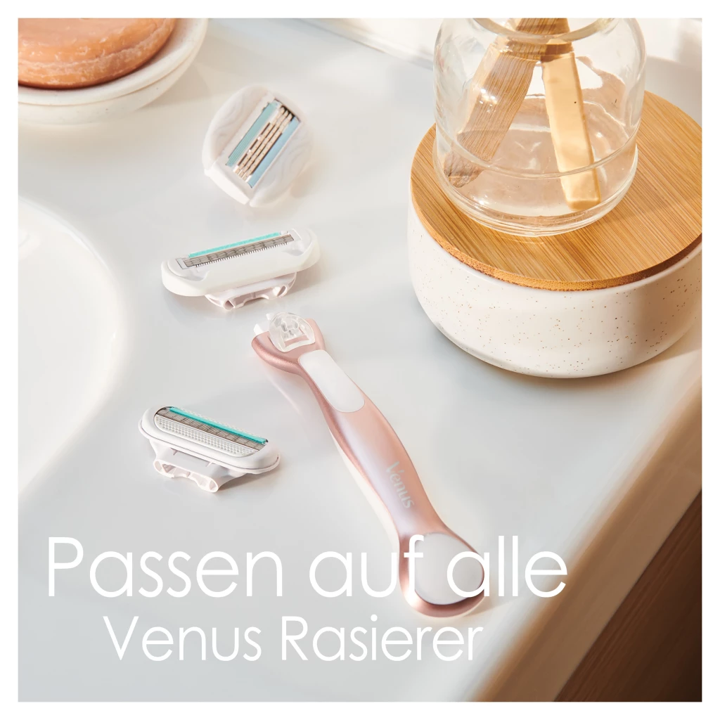 Gillette Venus Rasierer Deluxe Smooth Sensitive Rosegold Mit 1 Klinge 4 Gillette Venus Rasierer Deluxe Smooth Sensitive Rosegold Mit 1 Klinge – Bild 4