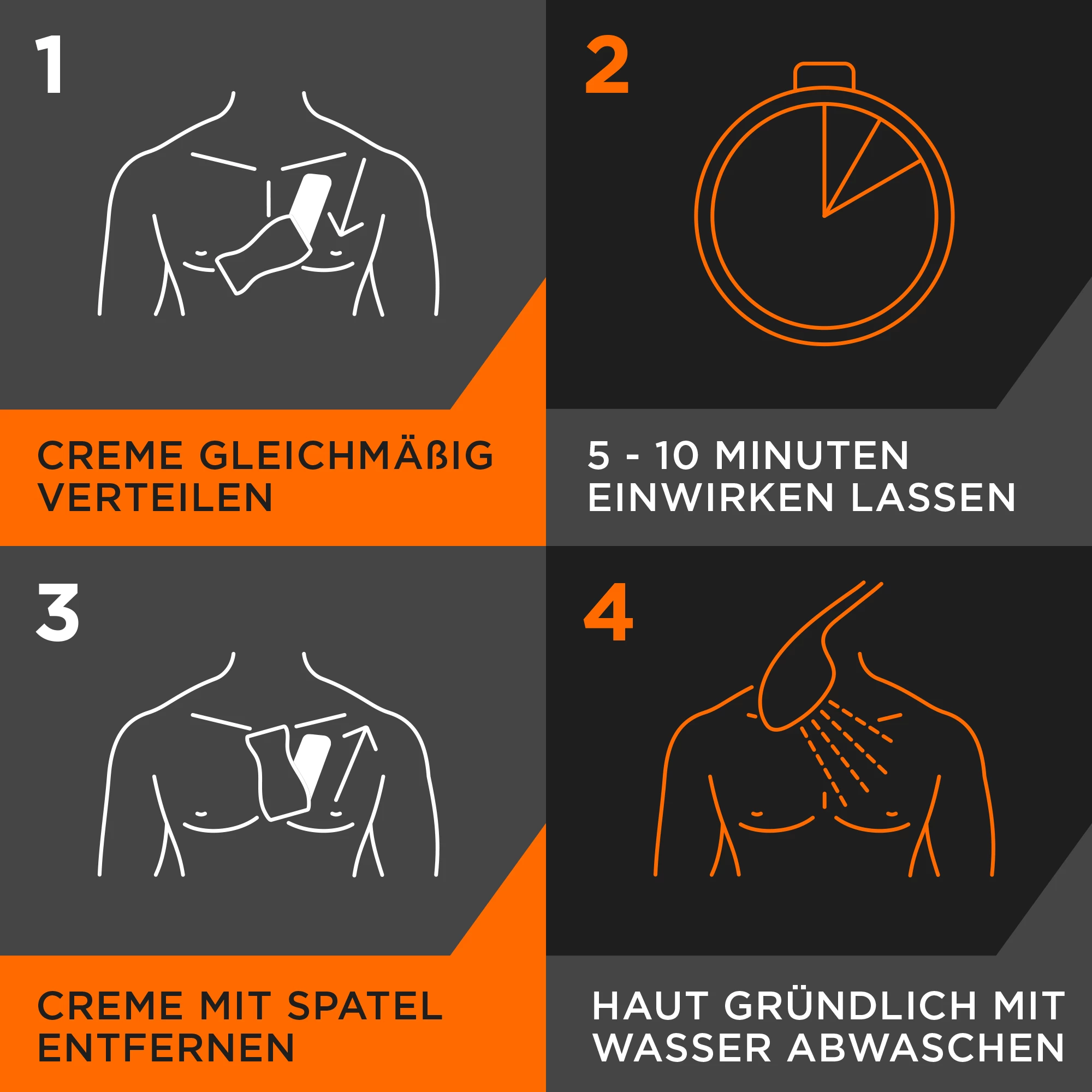 Veet For Men Haarentfernungs-Creme Sensible Haut 2 Veet For Men Haarentfernungs-Creme Sensible Haut – Bild 2