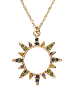 Accessories Kette Mit Cut-Out-Sonne Und Strasssteinen -der Ankunftsshop MAM 7585419 SHOP IMAGE 1.4