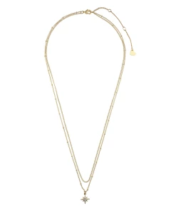 Accessories Layeringkette Mit Stern-Anhänger