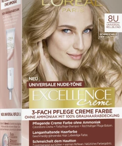 L’Oréal Paris Excellence Universale Nude-Töne 8U Hellblond