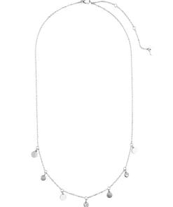 Accessories Halskette Aus Stainless Steel Mit Metallplättchen