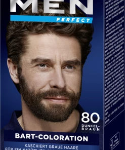 Schwarzkopf Men Perfect Bart Coloration 80 Natur-Schwarzbraun