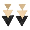 Accessories Statement-Ohrring Mit Drei Verschieden Großen Dreiecken