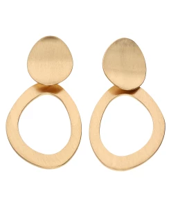 Accessories Statement-Ohrring Mit Cut-Out