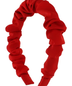 Accessories Haarreif Rot In Satin-Optik