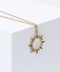 Accessories Kette Mit Cut-Out-Sonne Und Strasssteinen -der Ankunftsshop MAM 7934016 SHOP IMAGE 1.4