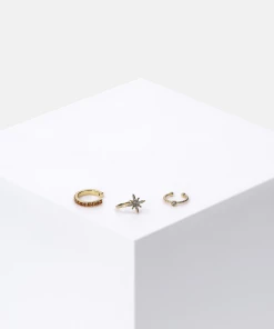 Accessories Earcuff-Set Vergoldet Mit Nordstern-Motiv Und Strasssteinen -der Ankunftsshop MAM 7934047 SHOP IMAGE 1.4
