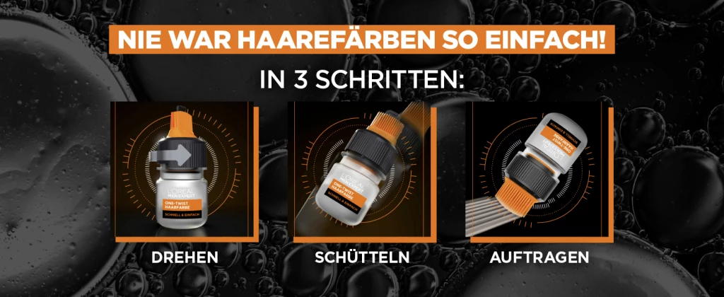 L’Oréal Paris Men Expert One-Twist Haarfarbe 05 Hellbraun 5 L’Oréal Paris Men Expert One-Twist Haarfarbe 05 Hellbraun – Bild 5