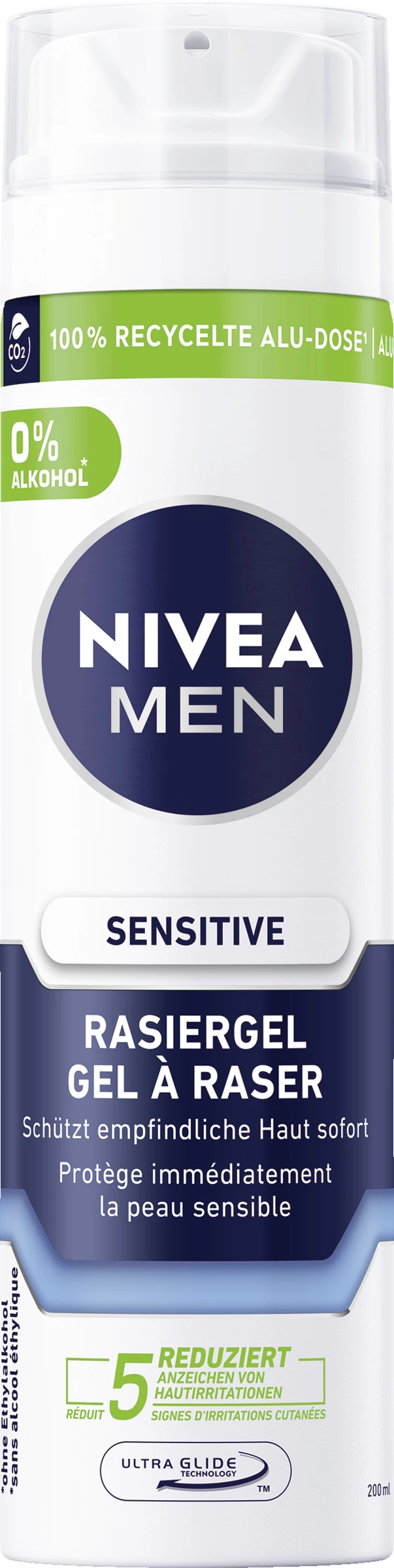 NIVEA MEN Sensitive Rasiergel 1 NIVEA MEN Sensitive Rasiergel