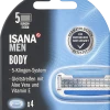 ISANA MEN Body Rasierklingen
