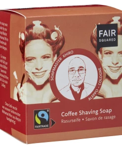 FAIR SQUARED Rasurseife Coffee