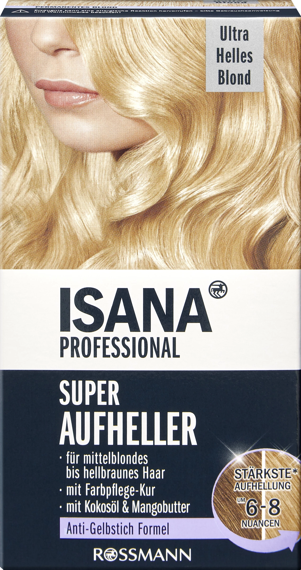 ISANA PROFESSIONAL Super Aufheller Ultra Helles Blond 1 ISANA PROFESSIONAL Super Aufheller Ultra Helles Blond