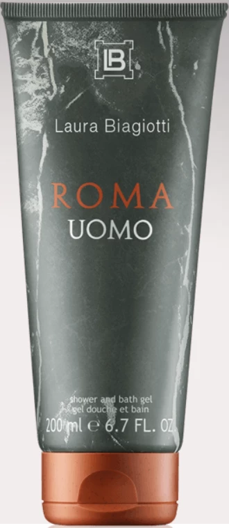 Laura Biagiotti Roma Uomo, Duschgel 200 Ml 1 Laura Biagiotti Roma Uomo, Duschgel 200 Ml